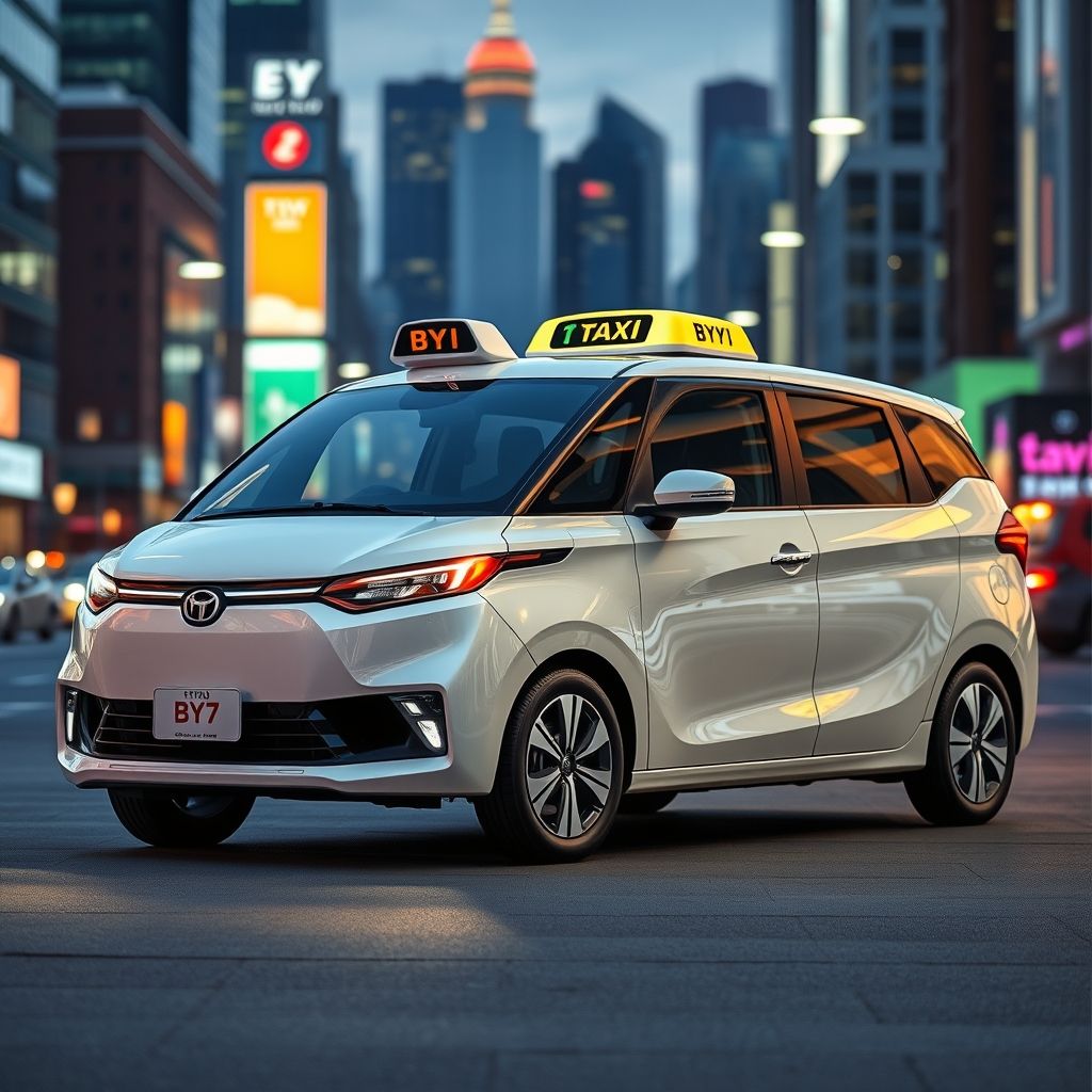 BYD e7 รถยนต์ไฟฟ้ารุ่นใหม่ ราคาน่าคบ ตีตลาดแท็กซี่